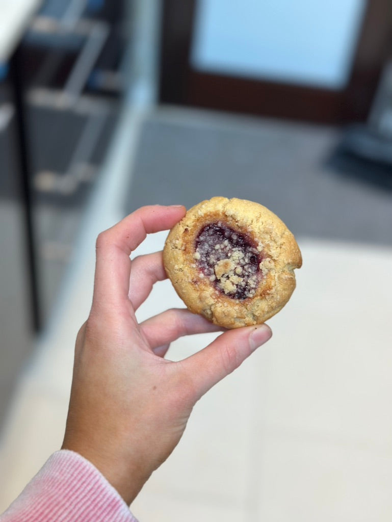 Jewel Jam Cookies, Parve