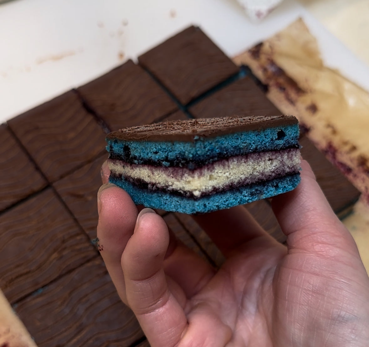 Israeli Flag Cookies