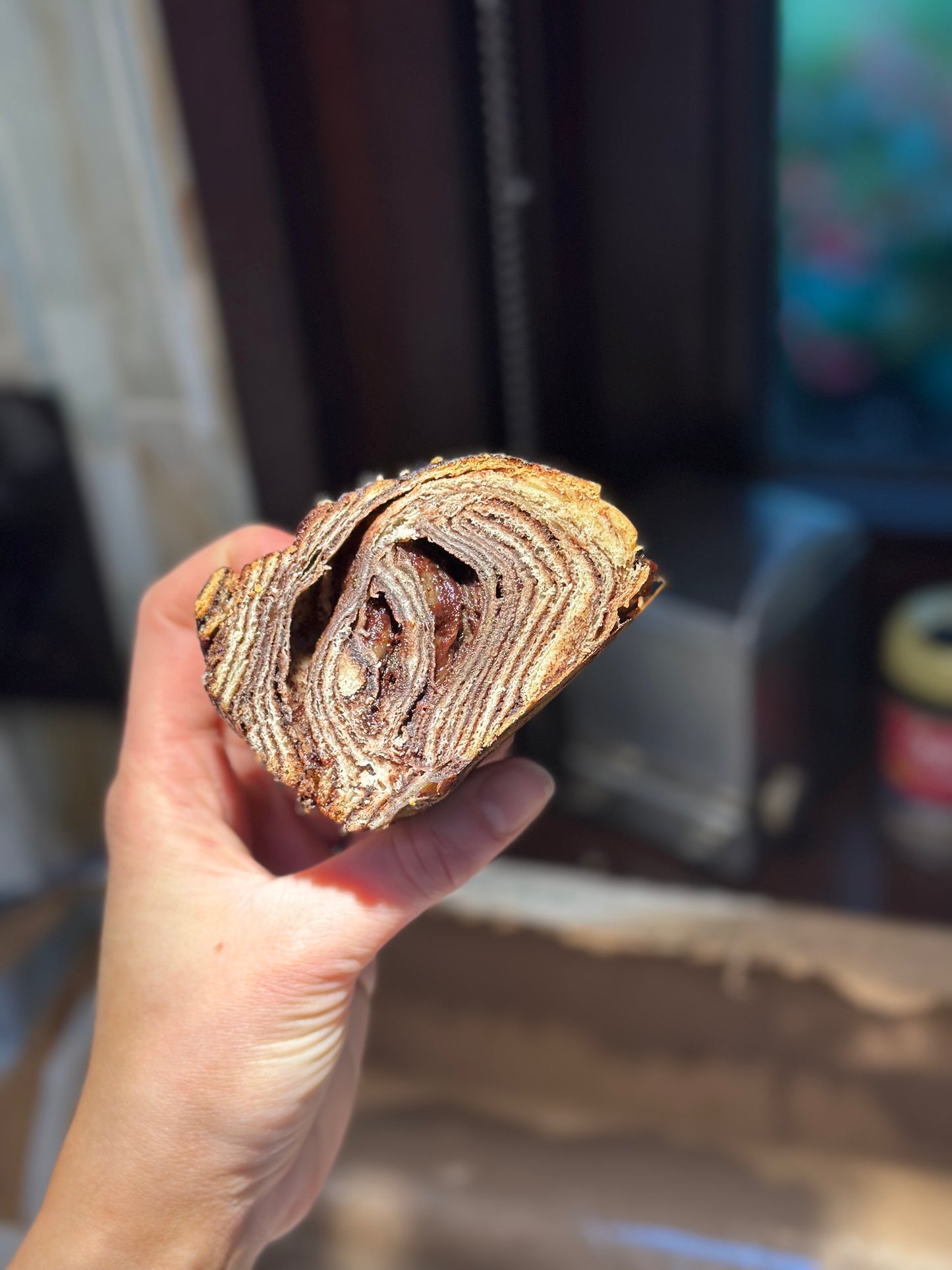 Ooey Chocolate Hazelnut Babka, Parve