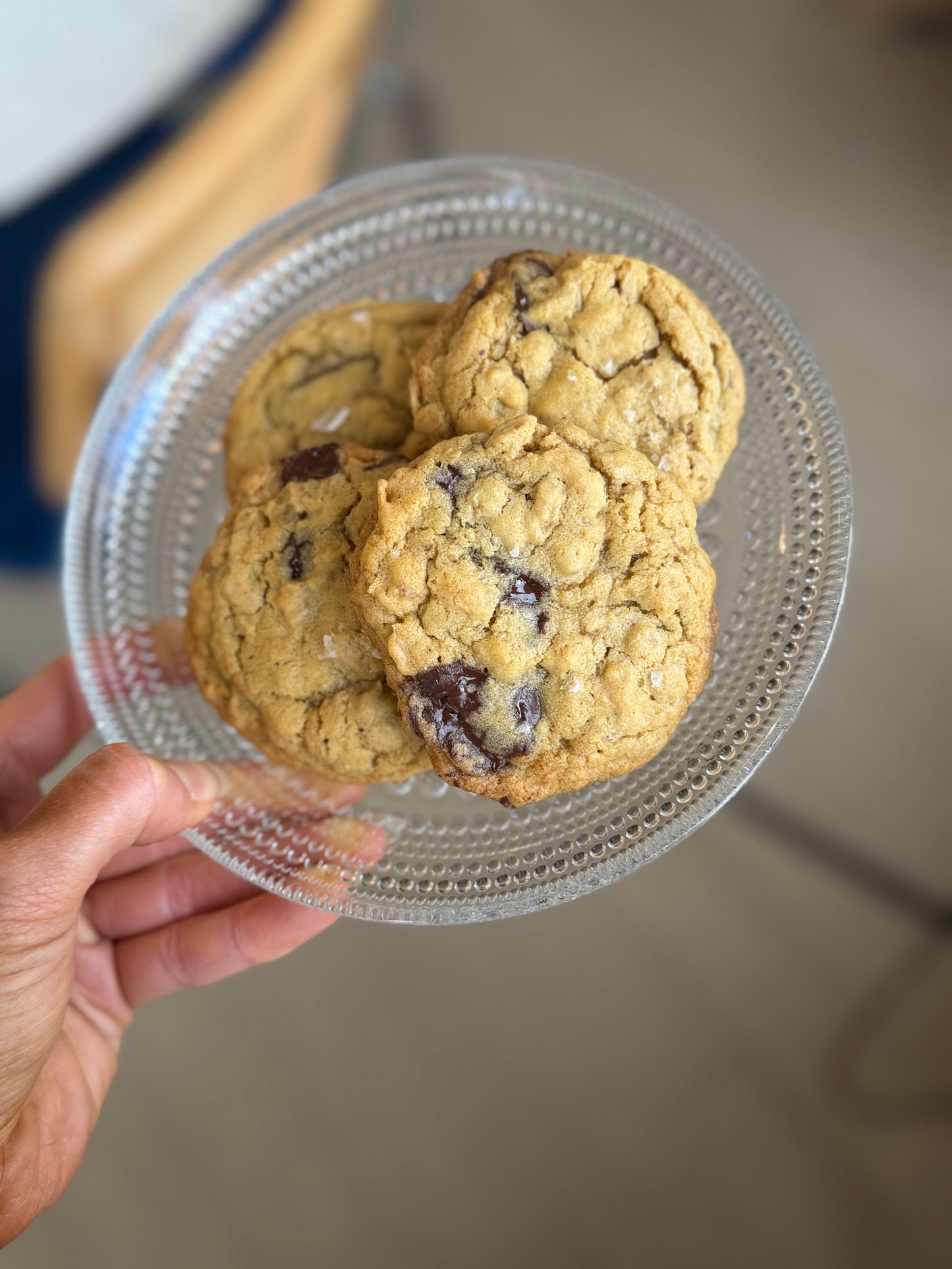 Fall Spiced Chocolate Chunk Cookies, Parve
