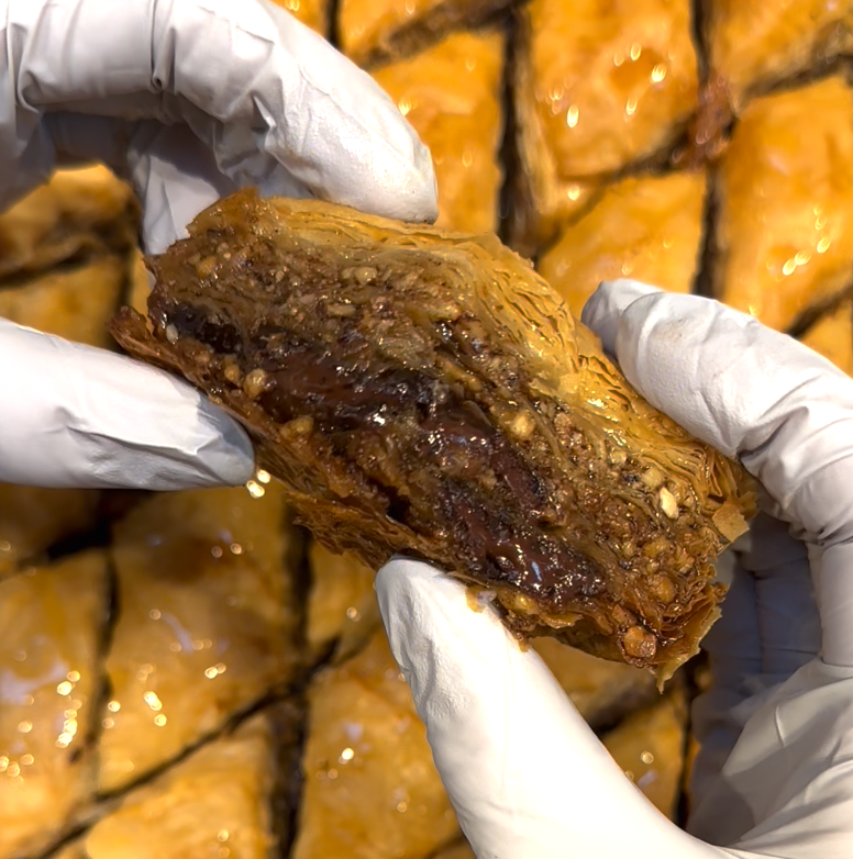 Chocolatey Nut Baklava, Dairy