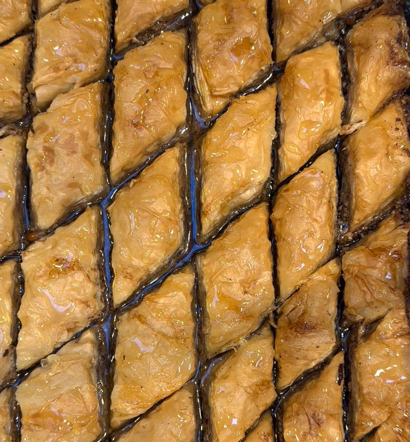 Chocolatey Nut Baklava, Dairy