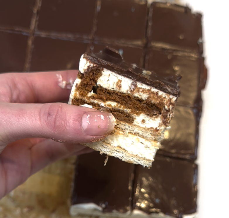Oogat Biskvitim (Israeli Biscuit Cake), Parve