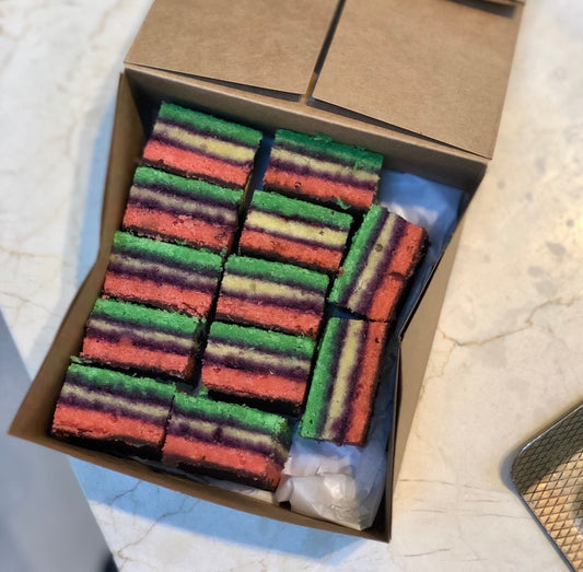 Rainbow Cookies, Parve