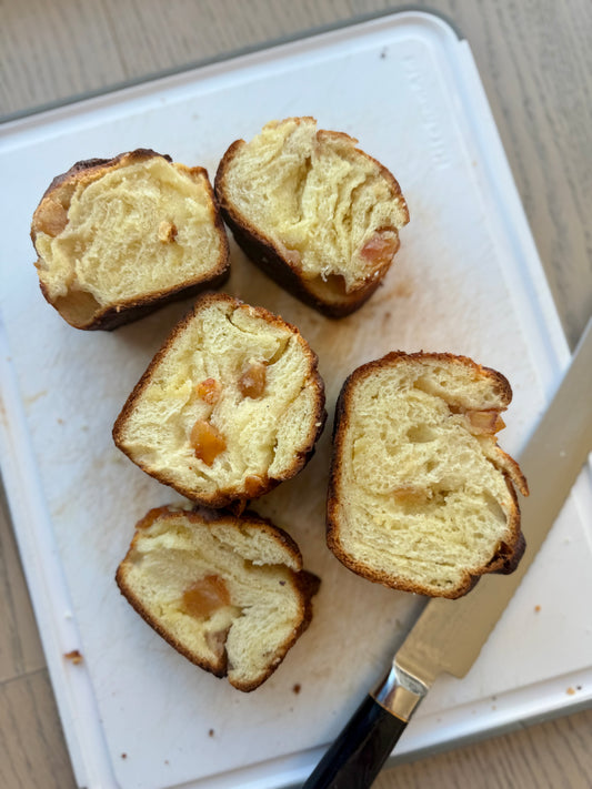 Apple Almond Babka, Dairy