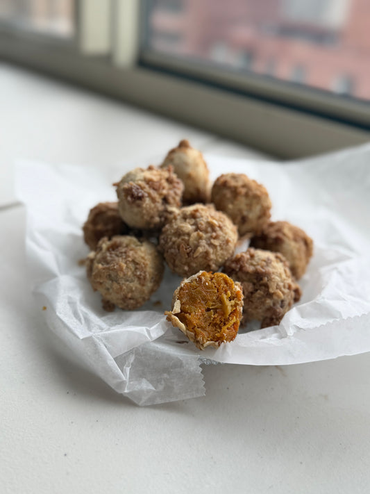 Carrot Cake Truffles, Parve