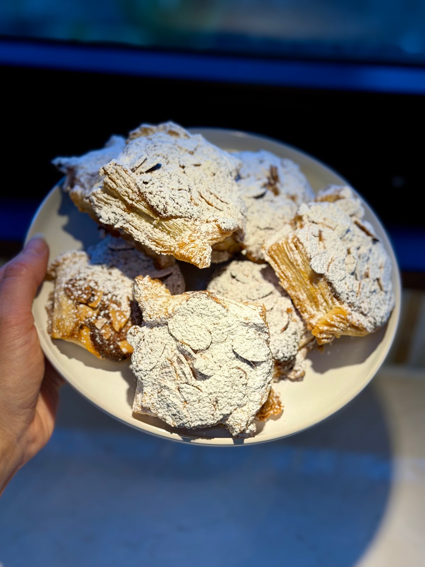 Almond Croissant Pastries, Parve