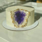 Simple, Elegant Birthday Cake - Contact Jaq for price