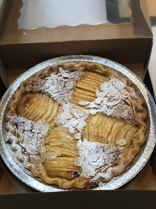 French Apple Almond Tart